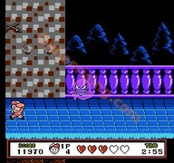 une photo d'Ã©cran de Pizza Pop sur Nintendo Nes